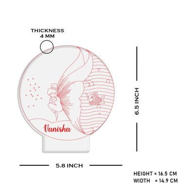3D Illusion Butterfly Led Night lamp with Automatic Color Changing Light Customized with Name   Birthday Gifts for Girls